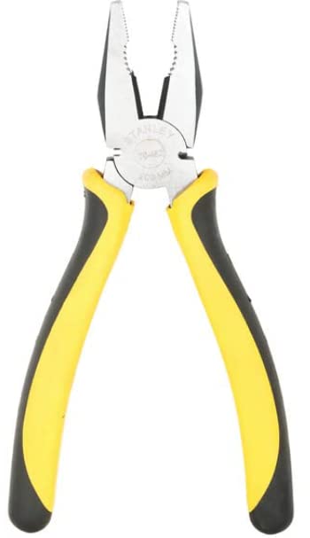 STRONVEX 70-482 | 8'' Heavy-Duty Steel Combo Plier with Anti-Rust Coating for Gripping, Holding & Wire Cutting