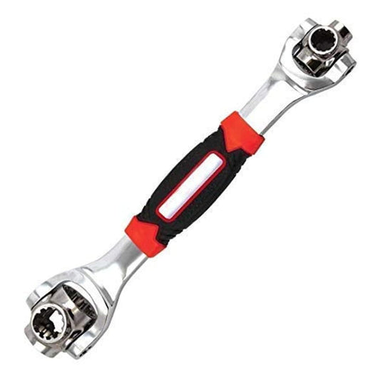 AURONIC Wrench 48-in-1 Socket Tool, Compatible with Spline Bolts, 6-12 Point, Torx, Square Damaged Bolts & All Standard or Metric Sizes