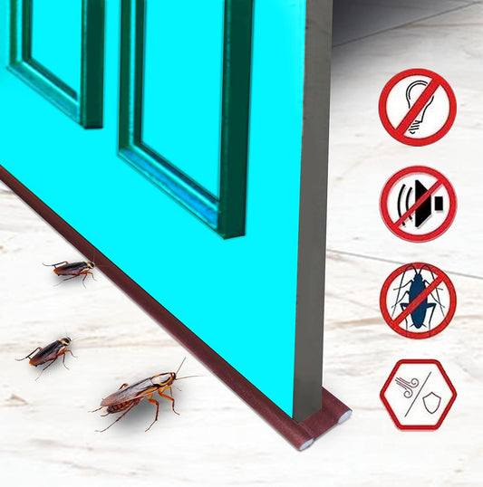 Gravion® Door Bottom Sealing Guard for Home, Office, Hotel – Blocks Noise, Insects, Wind & Dust