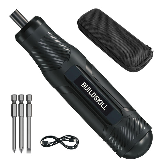 BoltMaster 4V Cordless Screwdriver with 250 RPM Speed | S2 Alloy Steel Magnetic Bits & Chuck | Forward & Reverse Function